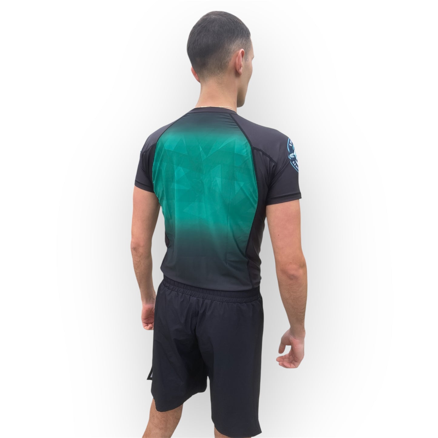 Emerald Grapplewear Burst Rashguard