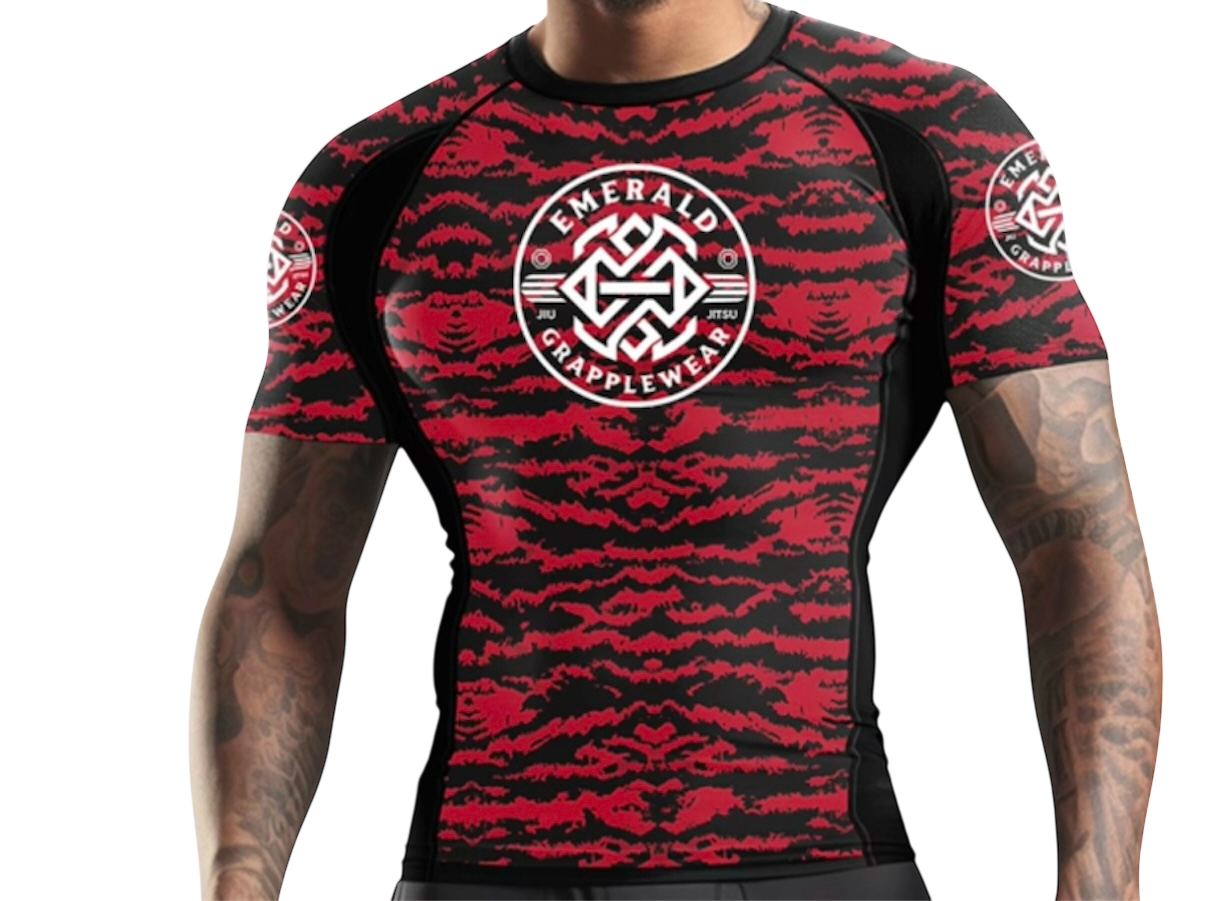 Red Tiger Rashguard