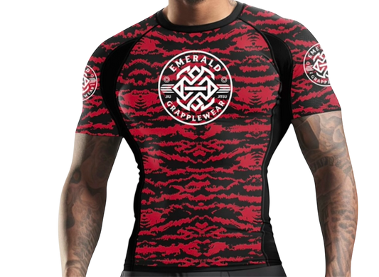 Red Tiger Rashguard