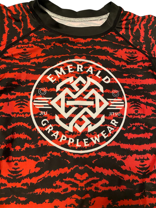 Red Tiger Rashguard